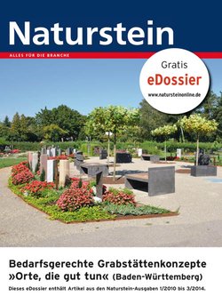 Kostenloser Download zum Thema Grabstättenkonzepte in Baden-Württemberg 