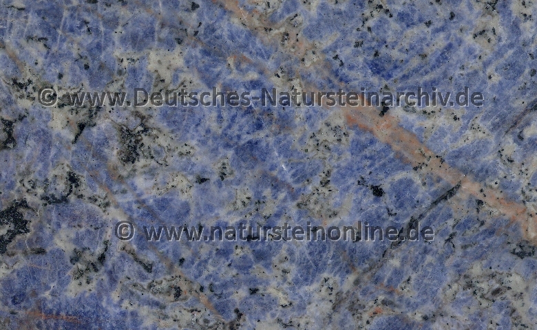 Bild von Stein 'NAMIBIA BLUE'