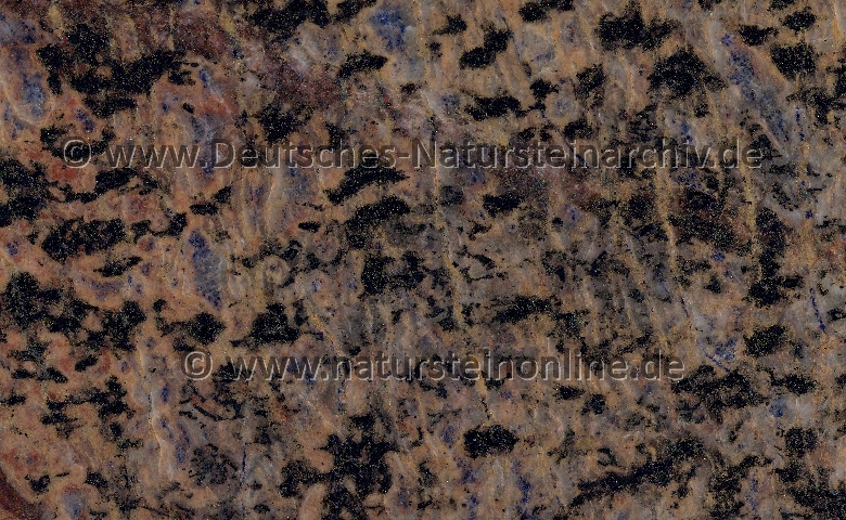 Bild von Stein 'NAMIBIA BLUE'