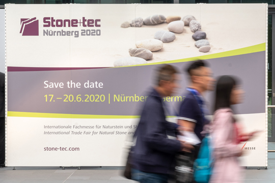 Die Stone+tec 2020 wurde auf nächstes Jahr verschoben.
