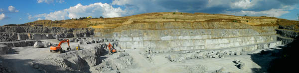Steinbruch Basaltite