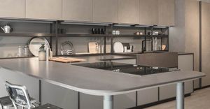 Küchenarbeitsplatte "K-PROOF" von Marmotex aus PACIFIC GREY
