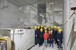 Euroroc-Vertreter bei der Besichtigung des Steinbruchs Bollingen-Lehholz