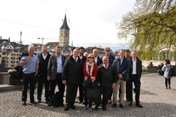 Euroroc-Delegierte beim Altstadtbummel in Zürich 