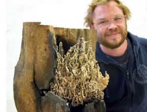 Andreas Deeß erhielt für sein Werk "Verschmelzung" den ersten Preis. (Foto: Pat Christ)