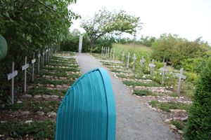 Auf den Friedhof der Namenlosen auf Amrum wurden von 1906 bis 1969 32 angespülte, ertrunkene Schiffbrüchige beerdigt. (Foto: Reiner Flassig)