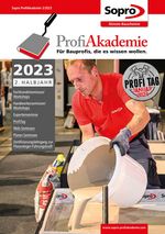 Die Sopro "ProfiAkademie" bietet verschiedenen Fachseminare und Workshops an. 