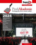 Sopro ProfiAkademie, Seminare und Workshops, Marketing, Verkauf, Fachhandel, Handwerker, Architekten, Planer-Sachverständige, Abdichtungs- und Fliesengewerke, Bauwerkstechniken, professionelles Know-how, anwendungsorientiertes Wissen, Online-Schulungen, Praxisorientierte Ausbildung