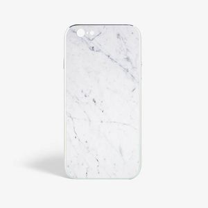 iPhone-Hülle aus Marmor "BIANCO CARRARA"