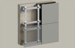 Wandhalter FLH-R von fischer BWM Fassadensysteme
