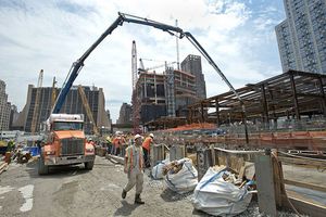 Die Baustelle Hudson Yards (Foto: Metropolitan Transportation Authority/Patrick Cashin)