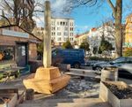 Unmittelbar neben der Werkstatt des Steinmetzmeisters haben die "Prinzessinnengärten" ein Domizil erhalten. (Foto: Sabine Meißner)