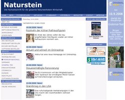 Natursteinonline.de vor dem großen Relaunch 2009