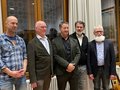 Bernd Dirks (2.v.l.), neuer OM der neu fusionierten Innung Coesfeld, Gelsenkirchen und das Vest Recklinghausen  