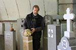 Gestalter von Grabmalen und virtuellem Gedenken: der Kölner Steinnmetz Andreas Rosenkranz (Foto: A. Rosenkranz/gedenken-gestalten.de)