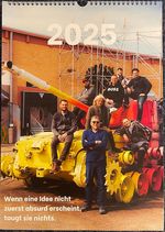 Jogerst Steintechnologie, Kalender, Spende