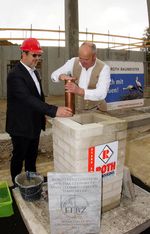 Grundsteinlegung EFBZ