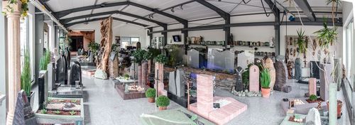 Blick in die Innenausstellung in Rheinbach 