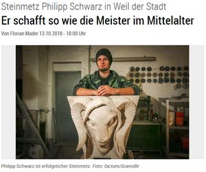 Philipp Schwarz wurde zum besten Lehrling in Baden-Württemberg ernannt.