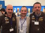 Von links: Domenico Palermiti (Assoposa), Francesco Pettenon (Fila) und Mirco Bordigoni (Assoposa), Fotos: Fila