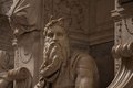 Die Marmorskulptur des Moses von Michelangelo Buonarroti in Rom (Foto: Jörg Bittner Unna)