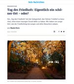 "Tag des Friedhofs" in Selm