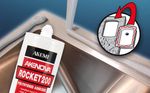 Die Firma Akemi präsentiert ihren neuen Klebstoff "Akenova Rocket 200".